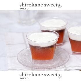 【115g×6個】shirokane sweets TOKYO白金クリームフルーツゼリー(オレンジ)