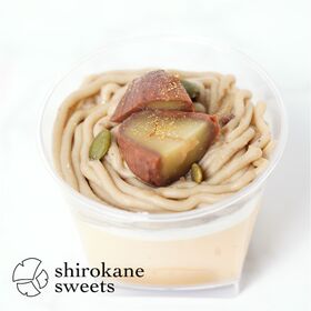 【115g×6個】shirokane sweets TOKYO 白金モンブランプリン（献上栗山江栗）