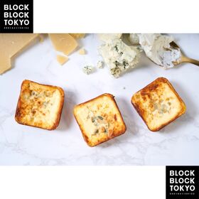 【8個】BLOCK BLOCK TOKYO バスクチーズケーキサレ（クワトロフォルマッジ）