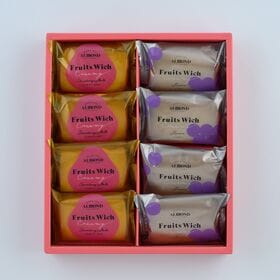 【計8個/ (レーズン＆ストロベリーミルク)×各4個】フルーツウィッチ