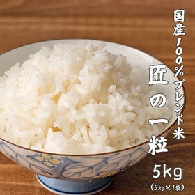 【5kg(5kg×1袋)】匠の一粒 ブレンド米(精白米) 国...