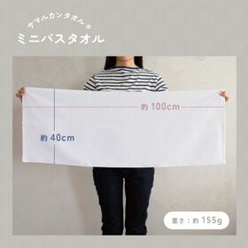 SamarqanTowel ミニバスタオル《ホワイト 2枚セット》