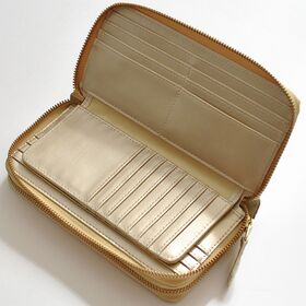 【ゴールド】パイソン革 ダブルラウンドファスナー 長財布 3226GD