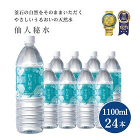 【 1.1L×24本】岩手の名水 仙人秘水　釜石鉱山ナチュラ...