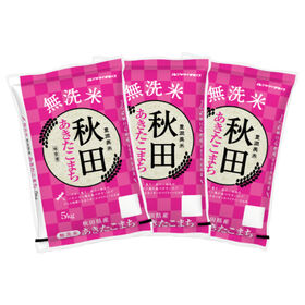 【計15kg/5kg×3袋】新米 [精米] 令和7年産 秋田...