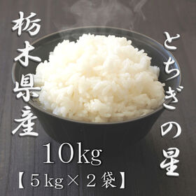 【計10kg/5kg×2袋】新米 [精米]令和7年産 栃木県産とちぎの星 白米