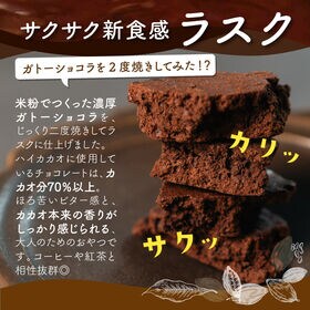 【300g】濃厚チョコラスク3種セット（100g×3種）