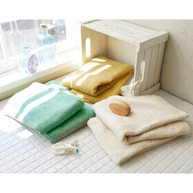 バスタオル《ナチュラル 6枚セット》