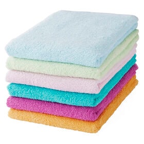 バスタオル《パステル＋POP 6枚セット》