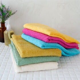 バスタオル《ナチュラル＋POP 6枚セット》