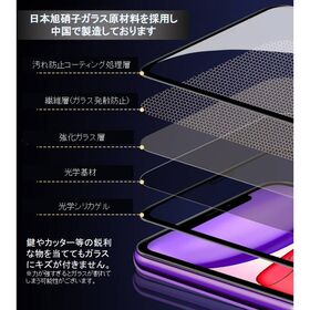 iPhone11ガラスフィルム 5.8インチiphoneX/XS/11pro