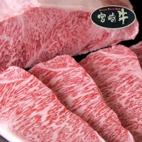 【計720g/(180g×4枚)】宮崎牛A4ランク以上ロースステーキ