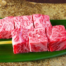 【計600g(200g×3P)】「松阪肉　丸賢」A5ランク限定！松阪牛 サイコロステーキ