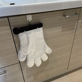 【100枚】ワンタッチポリエチ手袋（ブラック）