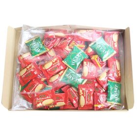【 50コ】不二家 ミニハートチョコレート2種とリッチバタークッキー