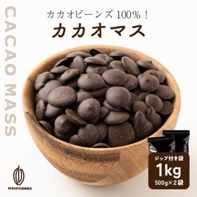 【1kg(500g×2個)】カカオマス 不揃い・お徳用・業務用【メール便2個口配送】