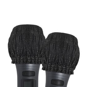 マイクカバー 使い捨て 100枚 セット  ブラック