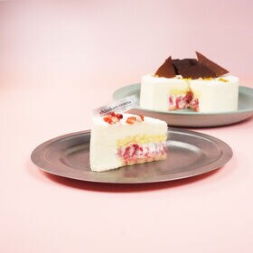 【5号】ホワイトクリスマスを彩る純白の白金フロマージュショート