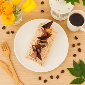 【1本】献上栗山江栗の白金モンブランロール