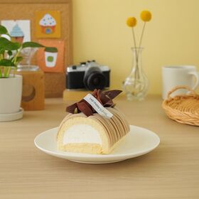 【1本】献上栗山江栗の白金モンブランロール《ハーフ》