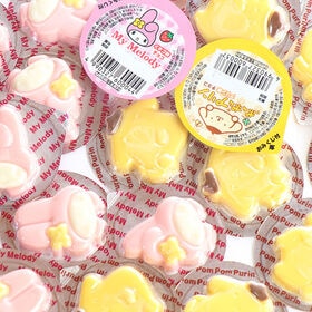 【2種・計22個】レリーフチョコ(マイメロディ・ポムポムプリ...