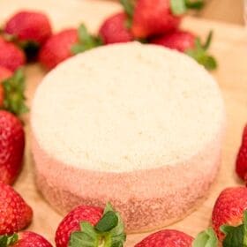 【12/23着】【4号】2層仕立てのチーズケーキ いちごのダブルフロマージュ