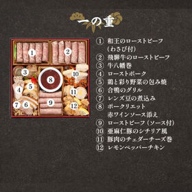 【12/30午前着】【1-2人前】肉オードブル 鳳雅(おせち)