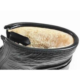 【Mサイズ】完全防水　滑りにくいボア付きスラッシュブーツ