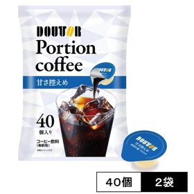 【計80個】ドトールコーヒー／ポーションコーヒー 甘さ控えめ...