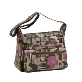 多機能 ジャガード織りバッグ（ショルダ―バッグ）