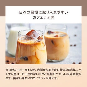 【450g】BIYOUDO トリプルプロテイン 美容プロテイン カフェラテ風味