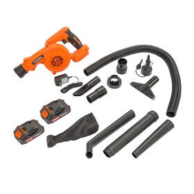 ファミラ 充電式コードレス2WAYブロワー 予備バッテリー付き