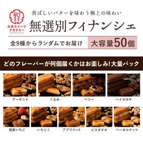 【50個】無選別 ごろごろフィナンシェ