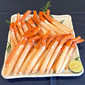 【計1kg(約70-90本)】殻剥きボイル紅ずわいがに脚ポーション