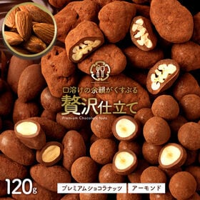 【120g】贅沢仕立てプレミアムショコラナッツ アーモンド