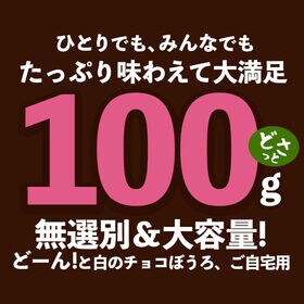 【300g】高級クーベルチュール使用 サクサク 白のチョコぼうろ