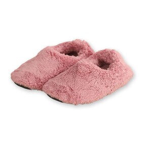 【ピンク/XLサイズ（26.5-27.5cm）】もこもこボアルームシューズ（ショートタイプ）