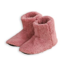 【ピンク/XLサイズ（26.5-27.5cm）】もこもこボアルームシューズ（ロングタイプ）