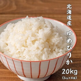 【20kg(5kg×4袋)】ゆめぴりか(精白米) 北海道産 令和7年産