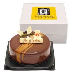 【12/23着】「 ル パティシエ タカギ 」 監修 クリスマスショコラケーキ