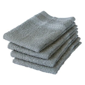 ハンドタオル【グレー　4枚セット】
