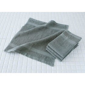 ハンドタオル【グレー　4枚セット】