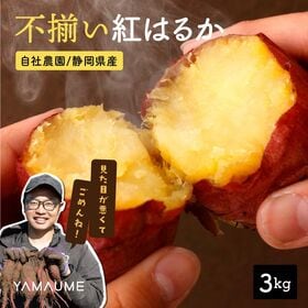 【3kg】不揃い静岡県産 ”さつまいも” 紅はるか