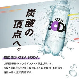 【500ml 24本】強炭酸水 OZA SODA シリカ