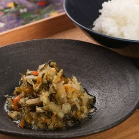 【計180g(90g×2袋)】 長崎産 お漬け物 ぶらぶら漬け 刻み 伝統野菜 唐人菜