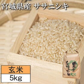 【5kg】令和7年度 宮城県産ササニシキ（玄米）