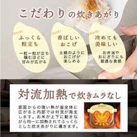 Milcora 土鍋風 炊飯器「匠」（2.5合炊き/予約機能/しゃもじ/計量カップ付き）