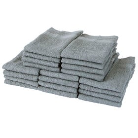ハンドタオル【グレー　20枚セット】