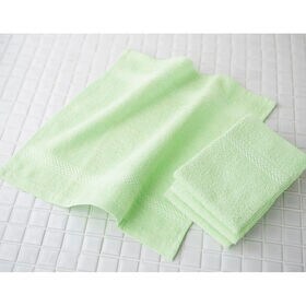 ハンドタオル【ライトグリーン　20枚セット】