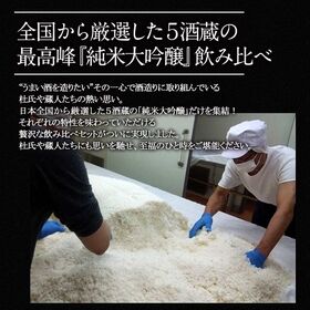 【1800ml×5本】5酒蔵の大吟醸 [JS101]